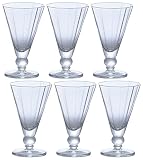 アデリア(ADERIA) カロショット デザートグラス 65ml 6個セット 日本製 パフェ サンデー 容器 カップ ガラス おしゃれ ミニ アイスクリーム 足付き 喫茶店 食器 業務用 シンプル レストラン カフェ 飲食店 L6854