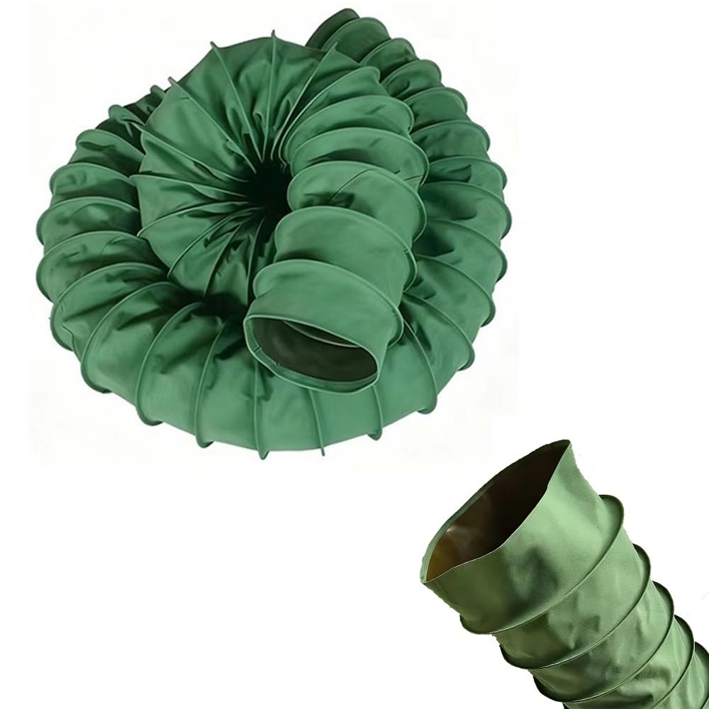 Tubo Di Ventilazione Flessibile Condotto Di Ventilazione Alta Temperatura 155 205 255 305 355mm Condotti Di Scarico Aria In Tela(L 8m(26ft),Dia 355mm(14"))