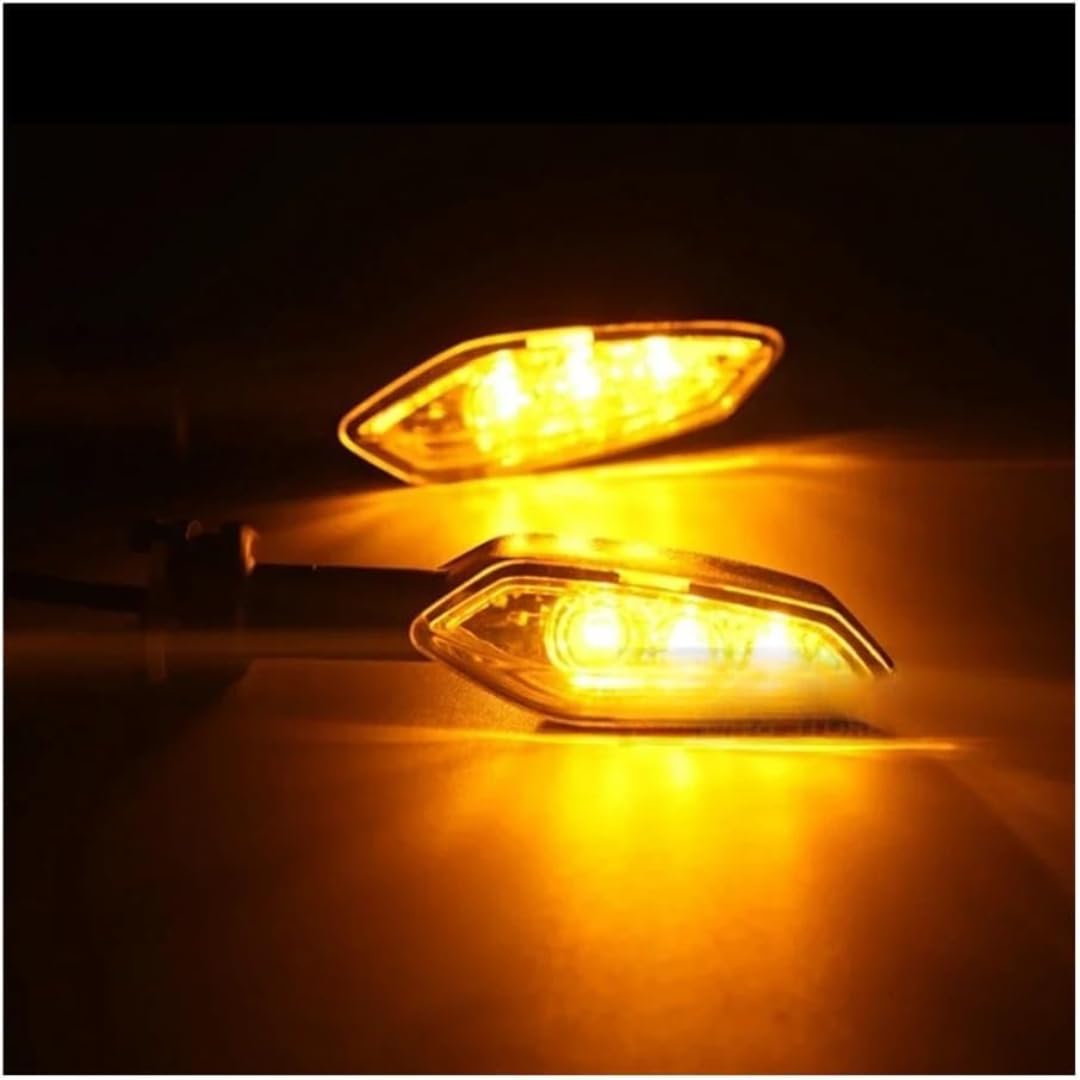 Generic Mini uniwersalne wskaźniki Dla XJ6 Dla Diversion F 2009-2016 Motocyklowe migające światła kierunkowskazów LED (przezroczyste, 4 szt.)