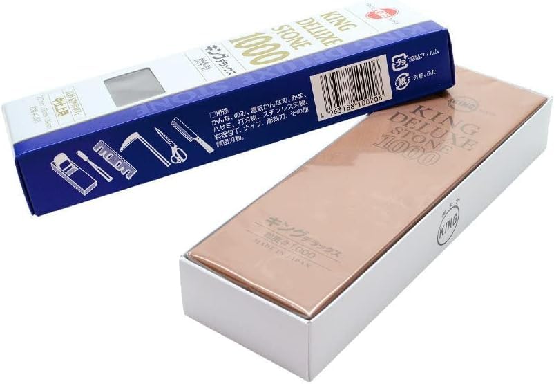 Deluxe Whetstone for Medium Finishing, 1000 Grit Size, Standard Type, 8.1 x 26.0 x 13.4 inches (207 x 66 x 34 mm) : DIY, Tools & Garden