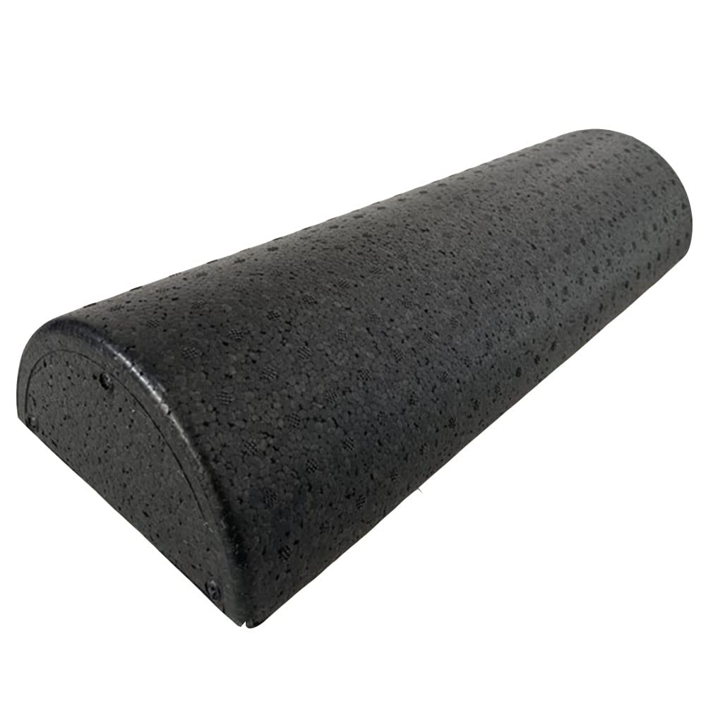 30Cm Halbrunde Yoga Säule Muskelmassagesäule Hohe Härte Schaumstoffrolle Fitnessgeräte Für Yoga Pilates Sport Fitness Halbe Schaumstoffrolle