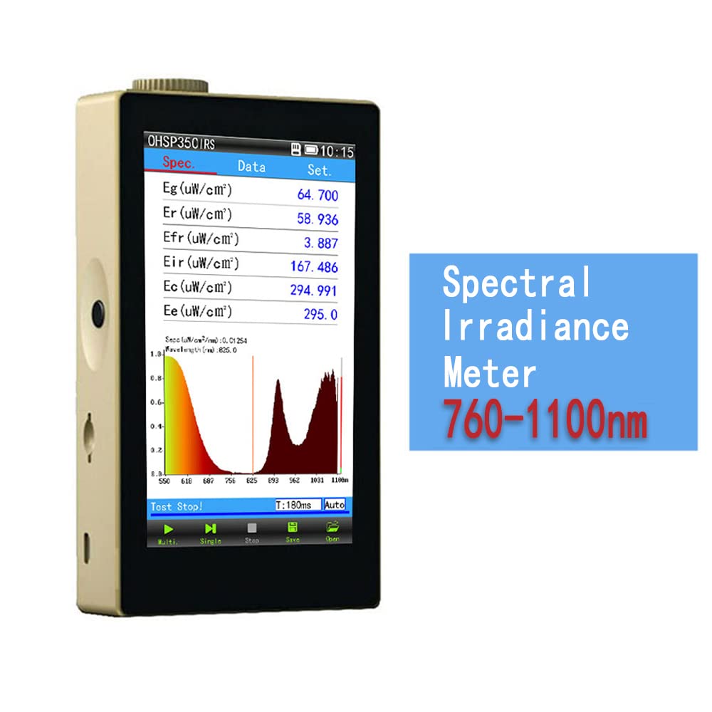 Hopoocolor OHSP350IRS 760-1100nm NIR Spectrometer LED Wavelength