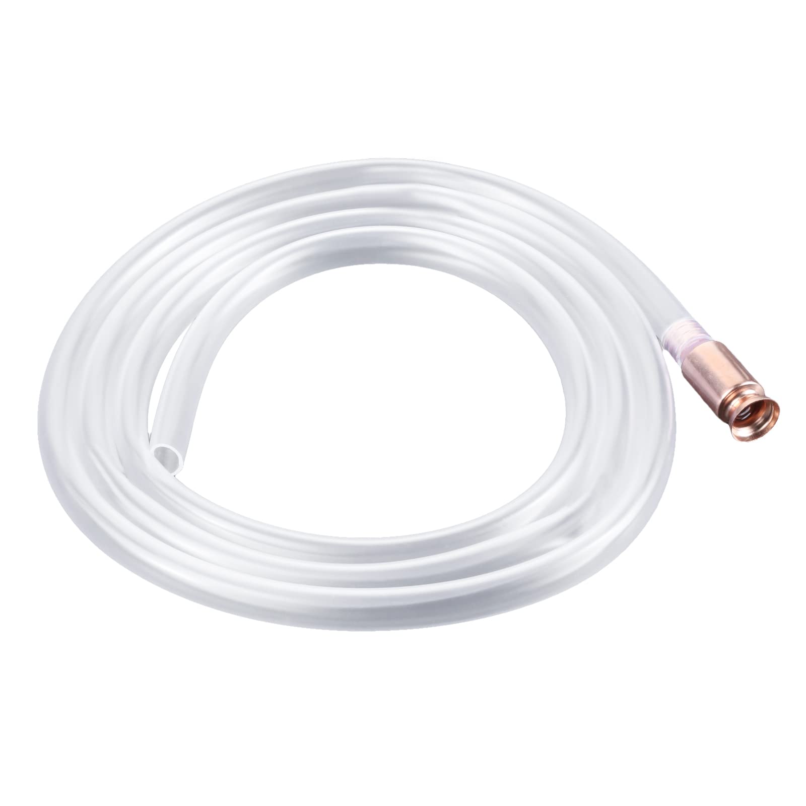Shaker Siphon 8.2 Foot Hose, 1/2" Gas Siphon Hose Pump for Gasoline Fuel Water Transfer, Self Priming Shaker Hose Use for Cars