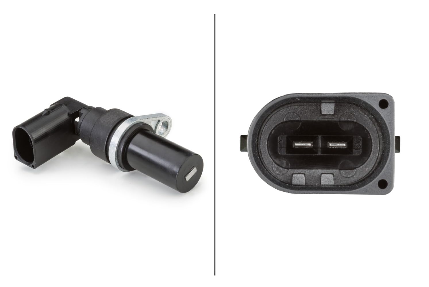 HELLA 6Pu 009 163-961 Capteur D'Angle, Vilebrequin - 12V - 2Pôle - Du Côté Du Volant Moteur - Sans Câble
