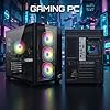 STGSivir PC Gaming Fisso, Computer Gaming, Corei7 fino a 3.9GHz, GeForce RTX 2060 Super 8GB GDDR6, 16GB RAM, 1TB SSD, WIFI 6, BT 5.0, ventole RGB x3 Windows11 Pro