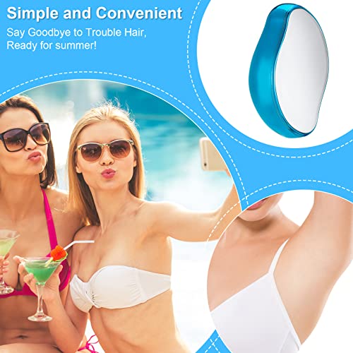 Nano Haarentferner, Haarentfernung Ohne Rasieren, Schmerzen & Schneiden, Crystal Haarentferner mit 1 Dusche Handschuh… - Image 8