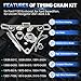 HAYIAUTO VQ40DE Timing Chain Kit w/Water Oil Pump Kit Fit for Nissan Frontier Pathfinder Xterra 2005-2010 4.0L V6 Automotive Xterra Timing Chain Set 15010-EA20A, 21010-7Y026, 13028-ZK01C, 13028-ZS00A