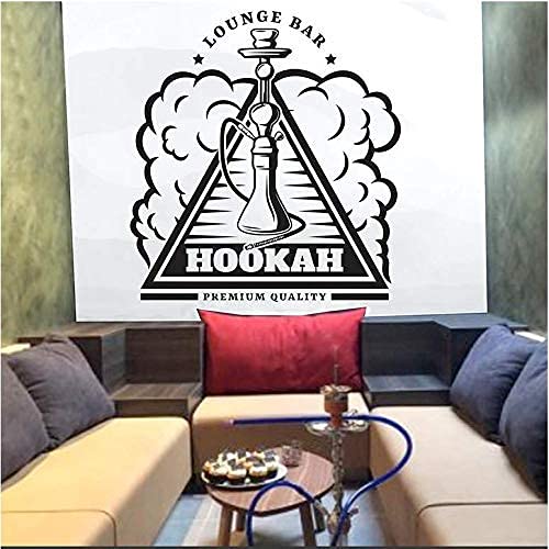 Shisha Lounge Wandaufkleber Rabatt Shisha Wandtattoo Shisha Shop Shisha Club Home Decor Wallpaper Muster 57X60 Cm