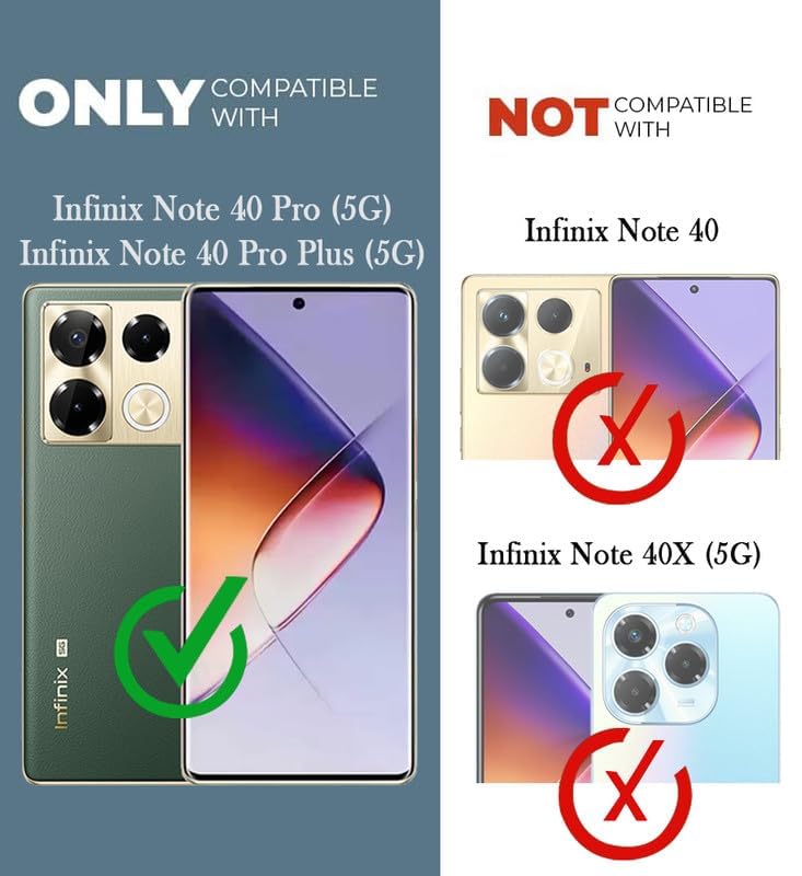 Image of Jkobi Back Case Cover for Infinix Note 40 Pro 5G | Infinix Note 40 Pro Plus