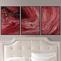 3 Piece Framed Canvas Wall Art 3D Contemporary Canvas Prints Home Artwork Decoration for Living Room,Bedroom - 16