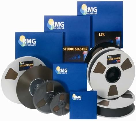 RMG/EMTEC Studio Mastering Tape 911 Series 1/4 –Inch x 1200 Feet 7 - Inch