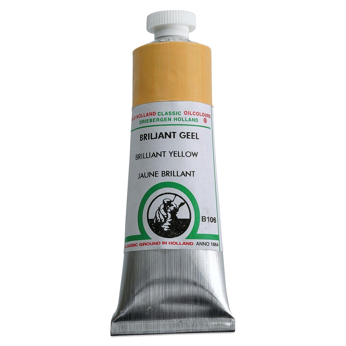 Old Holland Classic Oil: 40 ml Brilliant Yellow