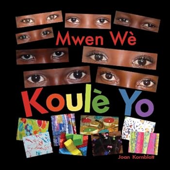 Hardcover Mwen We Koule Yo (I See Colors) Book