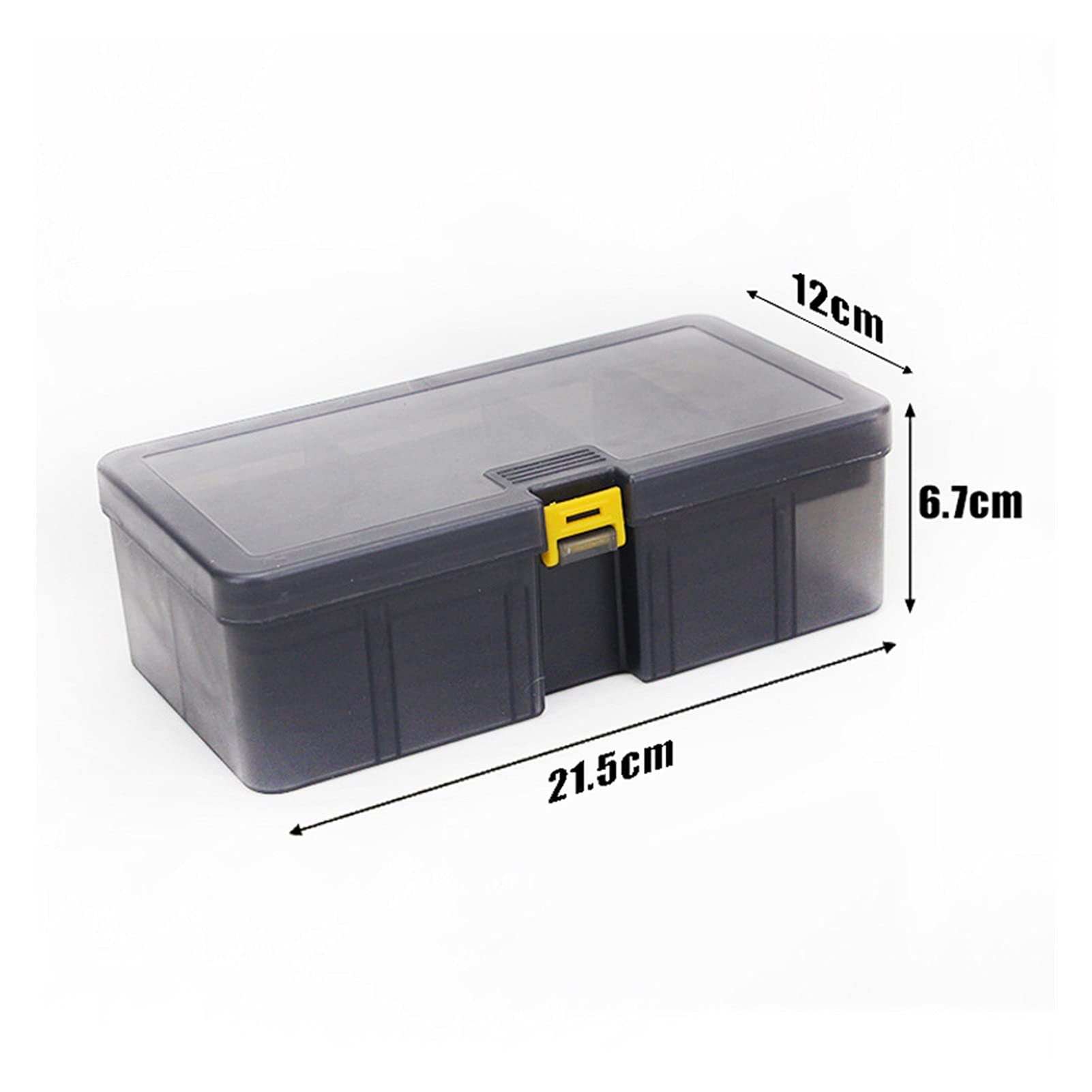 Angelzubehör Doppelschicht Dicke Köder Box Aufbewahrungsbox Köder Zubehör Werkzeugbox Kunststoffbox Angelausrüstung Angelköder Haken Tackle Kleinteilebox
