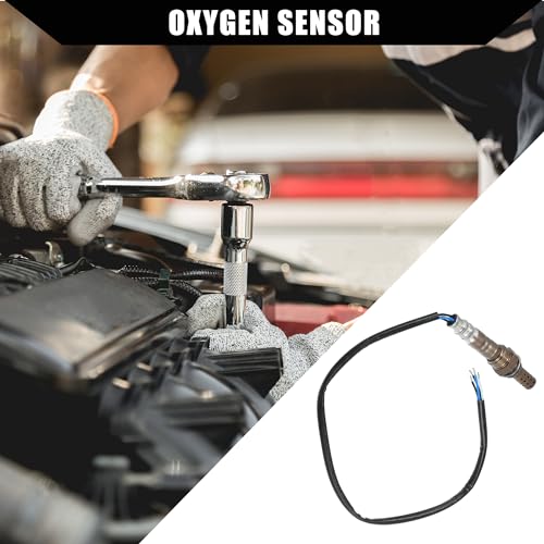Hihaha No.MD136308 Front Left Upstream Oxygen O2 Sensor for Honda Civic 1.4 1.6 94-05 / Front Left Air Fuel Ratio Sensor/Durable Metal / 1 Set Black - Image 2