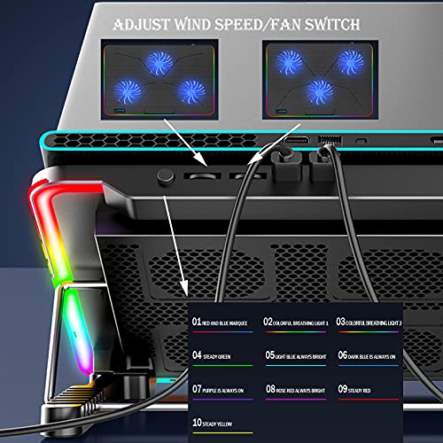 Zezzio-RGB-Laptop-Cooling-pad-with-Phone-Stand-for-12-17in-Notebook-Computer-PC-RGB-Pad-with-Stand