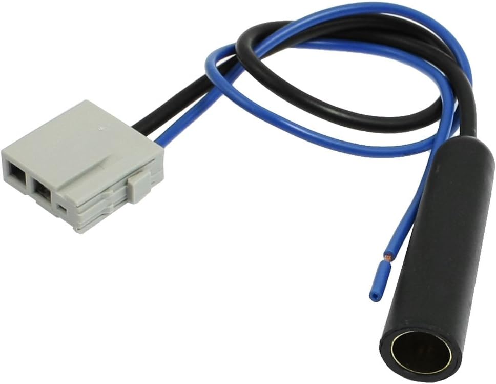 uxcell Car CD Radio Antenna Wire Harness Black Blue
