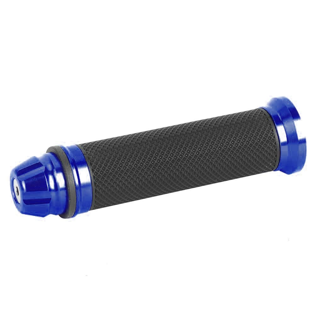 Keenso Manopole Universali Per Manubrio Per Moto, Manopole In Alluminio Per Manubrio In Alluminio Per Manubri 7/8"Per Manubri 7/8"(Blu)