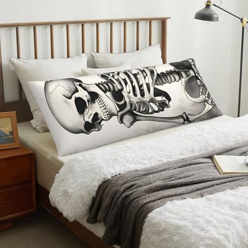 Housse de coussin de corps squelette pour grand lit et canapé - 8