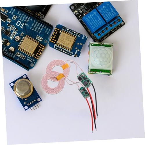 Módulo de carga inalámbrico TOPPERFUN contra cables rotos, transmisor y receptor 5V 2A en pack 7