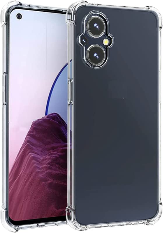 CoverMax Oppo F21s Pro 5G Back Cover Clear Transparent Reinforced Corners TPU Shock-Absorption Flexible Cell Phone Cover for Oppo F21s Pro 5G(Clear) (B0BG2YR6TW) Amazon Price History, Amazon Price Tracker
