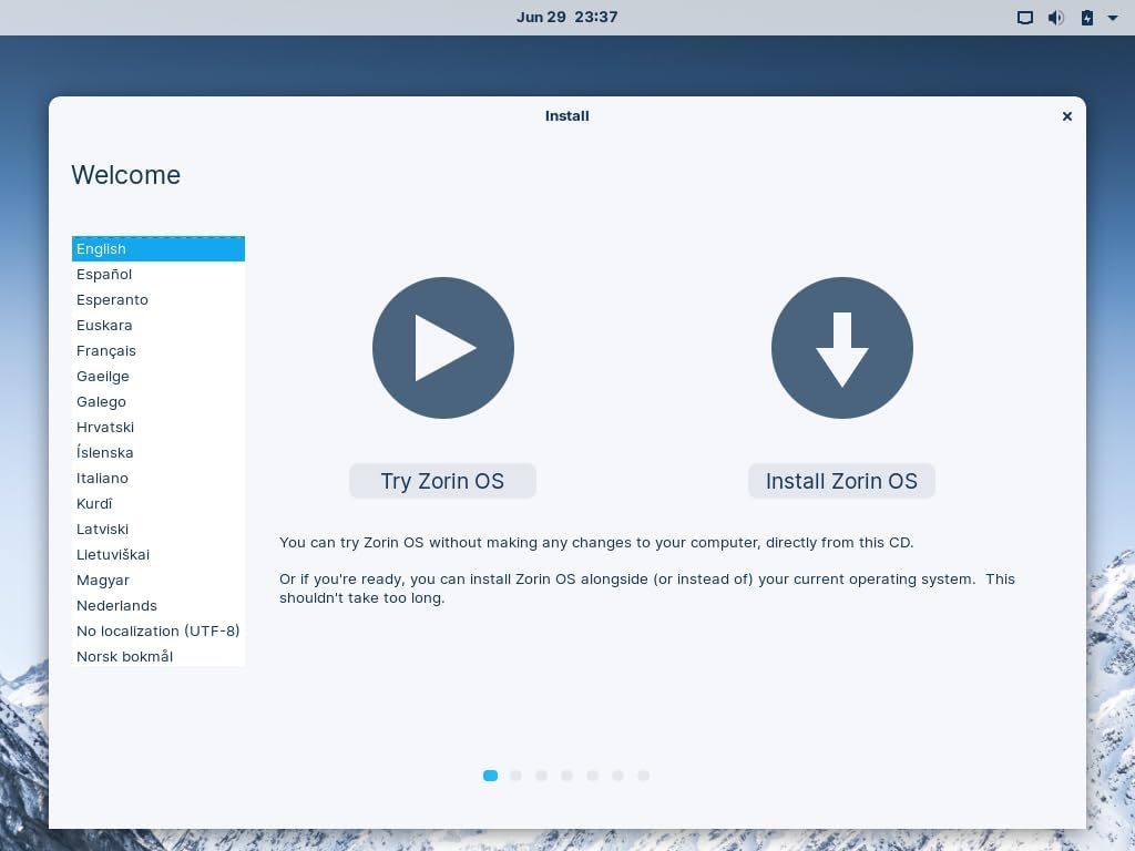 Linux Zorin OS 17 CORE Bootable Live USB Installer PC/Laptop 64-bit