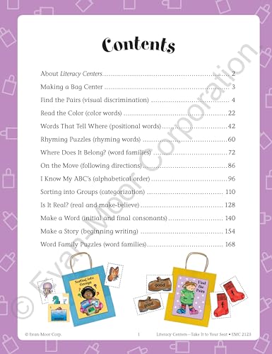 Take It to Your Seat Literacy Centers, Grades K-1 - Image 2