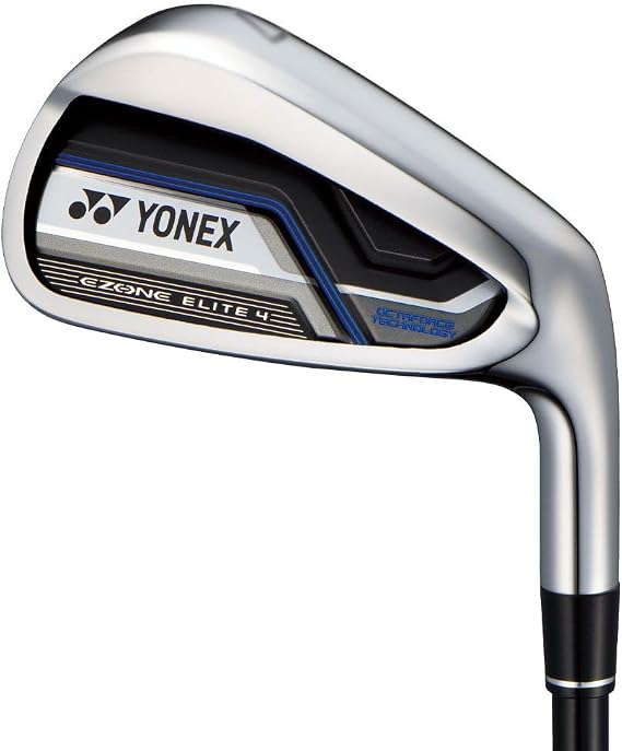 YONEX Men EZONE Elite 4.0 Iron Set - 23 Right 6-PW,SW YONEX Men EX-E04 Graphite Super-Lite
