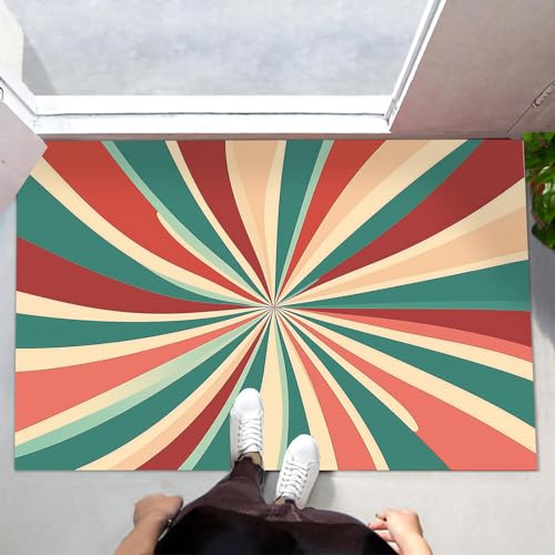 Tapis robuste antidérapant 80x120cm imperméable lavable entrée - 5