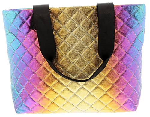 Wynsors Mini sacs fourre-tout matelassés pour femme, Arc-en-ciel, Taille unique Cover