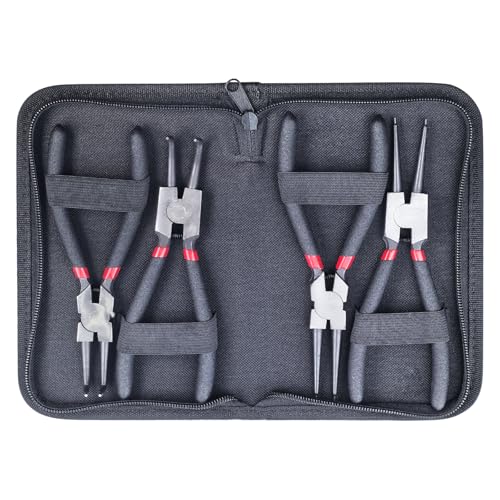 Pince à circlips intérieure extérieure dotée de ressorts de rappel - 2