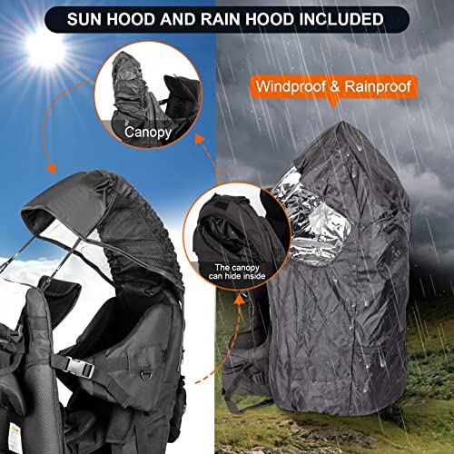 Baby-Backpack-Carrier-Safe-Toddler-Hiking-Backpack-Carrier-Camping-Child-Carriers-with-Rain-Cover-Child-Kid-Sun-Shade-Large-Storage-Space-Insulated-Pocket-Adjustable-Padded-Child-Seat