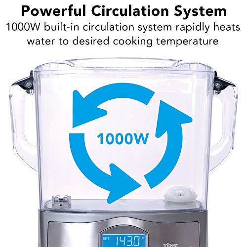 Tribest SV-101 Sousvant Sous Vide Circulator Machine, Stainless Steel - Thumbnail 5