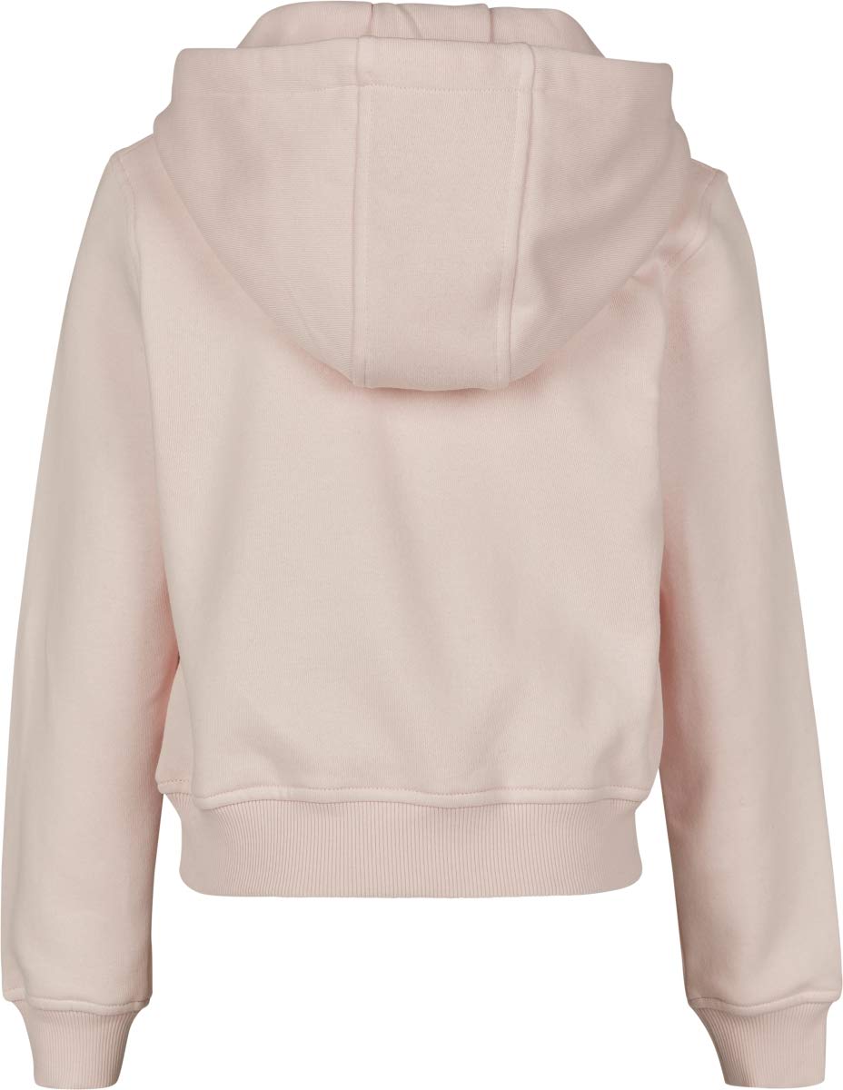Build Your Brand Bluza z kapturem Dziewczynki Girls Cropped Sweat Hoody