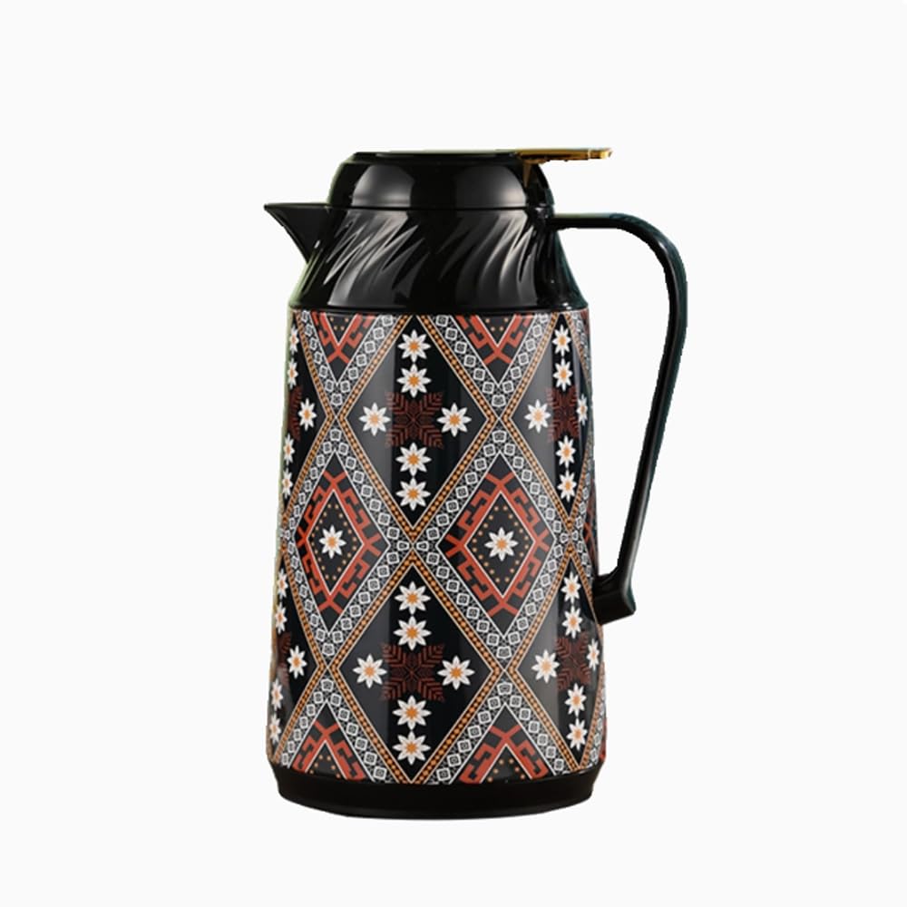 Skandynawski retro termos restauracja salon gospodarstwo domowe termiczna butelka na wodę podgrzewacz butelka na gorącą wodę mała 970 ml duża pojemność recepcja biurko termos do kawy przenośny