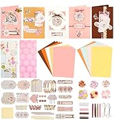 Amazon.com: AHANDMAKER DIY Envelope & Card Making Kits, 27 Kinds ...
