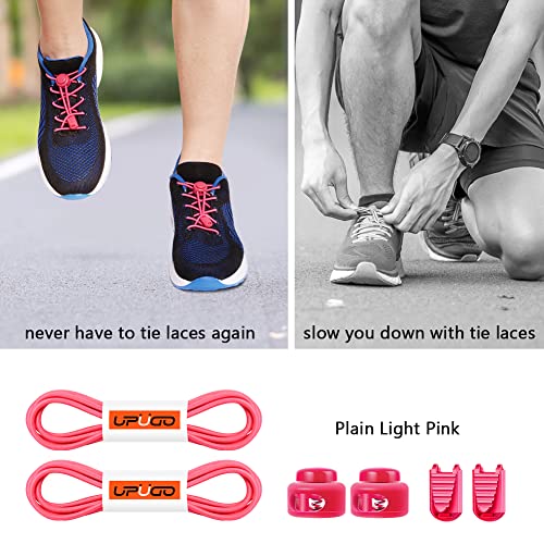 Image of UpUGo Elastic Shoe Laces, No Tie Shoe Laces Tieless for Kids, Adults, Elderly, One Size Fit All