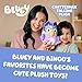 Bluey Chattermax Sound Effects Talking Plush, 10” Soft Toddler Toys, Interactive Singing Stuffed Animal with 6 Phrases, Baby Plush Toys for Kids