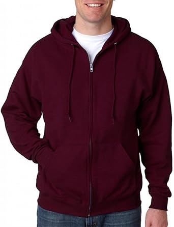 Jerzees nublend full zip hooded sweatshirt Clearance