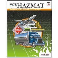 49 CFR Hazardous Materials Regulations (Parts 100-185) (October 2008) 159959112X Book Cover