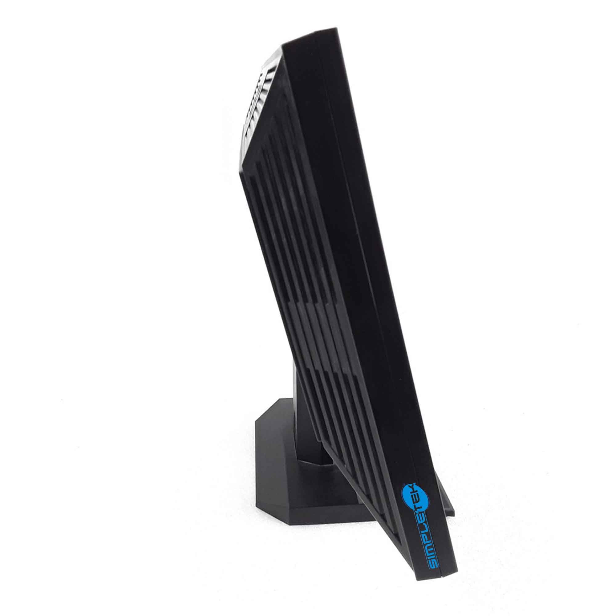 SIMPLETEK – Monitor 22" LCD TFT 16:10 Widescreen | montaggio a parete | Ideale per ufficio e casa | VGA DVI | Con base (Ricondizionato)