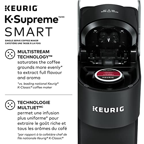 Keurig K-Supreme SMART, Single Serve K-Cup Pod Coffee Maker With Connected Capabilities, Medium, Black by Keurig - Image 5