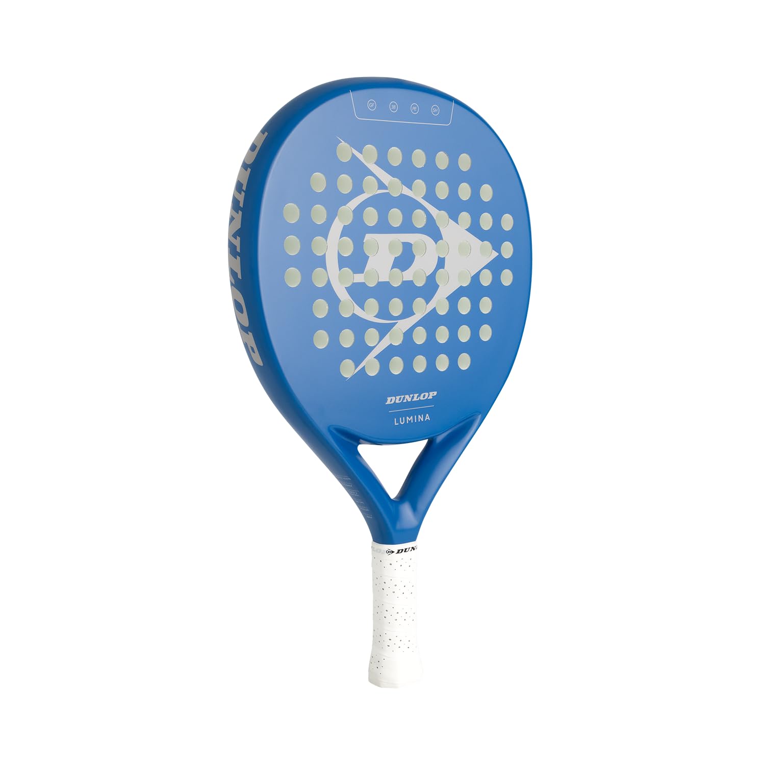 Dunlop Padel Schläger Lumina Blue - Amazon Exclusive - Graphit Rahmen, Pro Eva Core, 365g