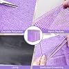 ALSLEA Sewing Machine Dust Cover with 4 Storage Pockets Foldable Sewing Machine Protective Cover Compatible with Brother, Singer Sewing Machine (Purple)