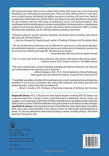 Understanding and Treating Self-Injurious Behavior in Autism: A Multi-Disciplinary Perspective (Understanding and Treating in Autism)
