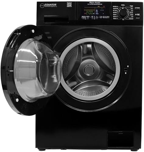 Miniatura 4 de Pemberly Row Lavadora secadora todo en uno ventilada, seca más rápido que el condensado, 15 libras y 110 V