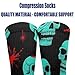 Meaudiwes Fashion Dress Decor Socks, Comfortable Work Leisure Sports Socks For Girls And Boys Halloween Cool Red Blood Zombie Skull