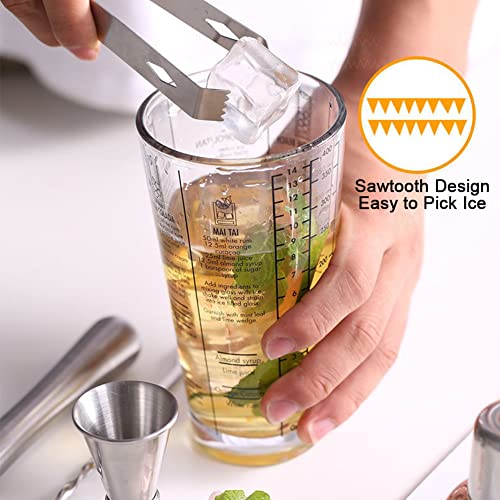 Professioneller Getränkemixer, Mixer-Stößel aus Edelstahl, Rührlöffel,Mixer-Toolkit zum Debuggen köstlicher Cocktails… - Image 4