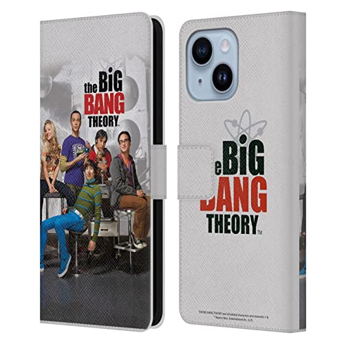 Housse en cuir iPhone 14 Plus Big Bang Theory, finitions soignées et protection intégrale