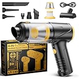 Svoko Handheld Vacuum Cleaner 21000Pa Suction with Brushless Motor, 4-in-1...